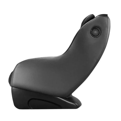NAIPO Model A SpaceSaver A150 Massagesessel in Schwarz, Seitenansicht mit Lautsprecher