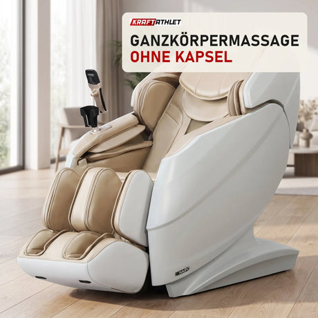 NAIPO R50 Massagesessel in einem hellen, modernen Wohnzimmer