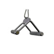 Force USA Close Grip Triangle – robust cable pull handle with contoured chrome handles for effective strength training.
