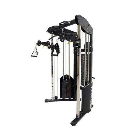  Force USA Functional Trainer mit verstellbaren Kabelzügen und robustem Rahmen für vielseitige Trainingsoptionen.