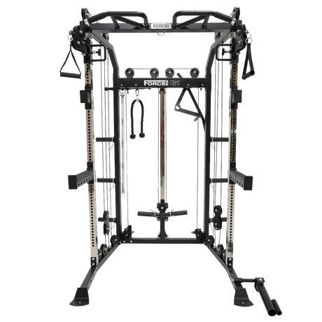 Force USA G1 All-In-One Trainer V2 with multi-grip pull-up station and cable system