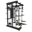 Force USA F50 V2 All-In-One Functional Trainer with multi-grip pull-up bar and integrated storage.