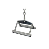 Force USA Close Grip Triangle – robust cable pull handle with contoured chrome handles for effective strength training.
