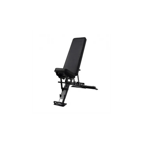 Force USA Adjustable Commercial Bench with durable steel frame and adjustable backrest.

