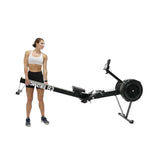 Force USA R3 Commercial Air Rower with ergonomic handles and performance monitor.​
