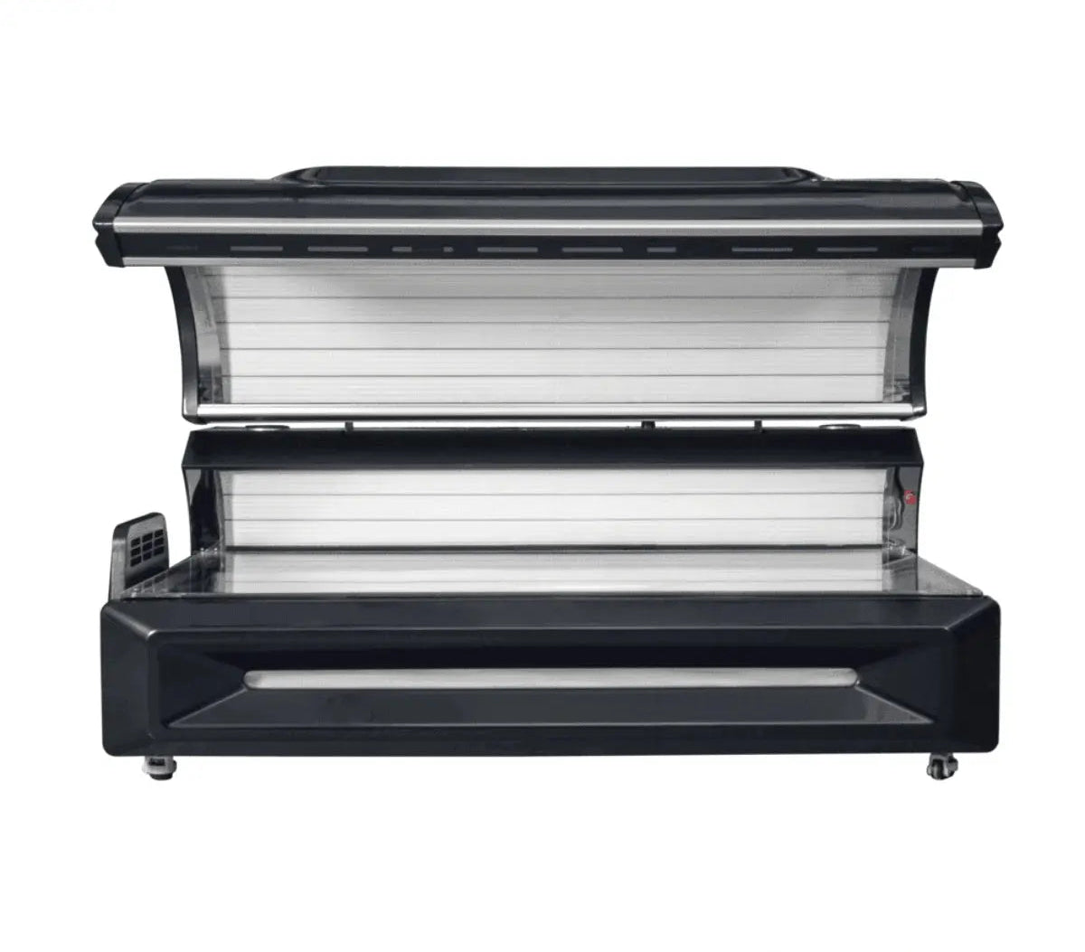 "ProReset NovaLight full body red light therapy bed with LCD touch controls and high-performance LEDs."​

