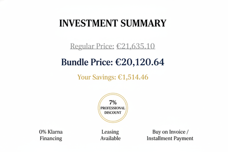 Pricing and Savings with Payment Options