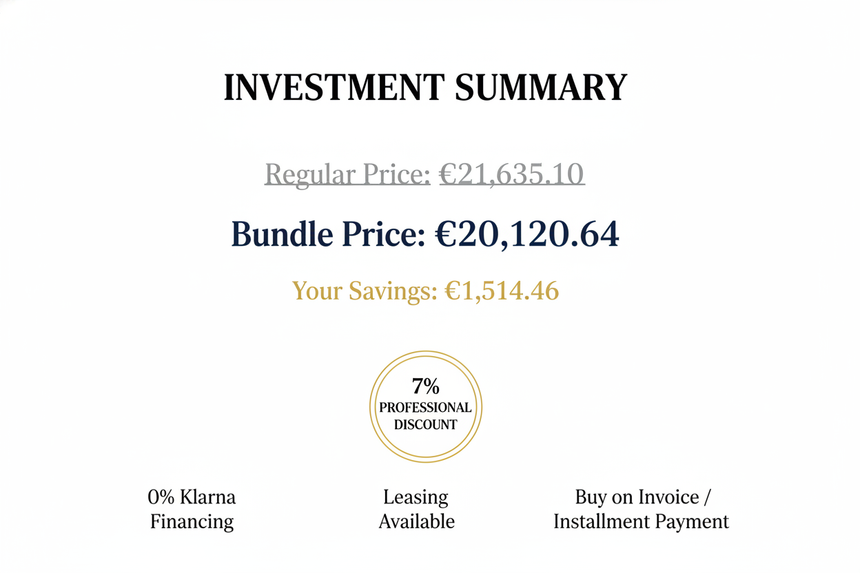 Pricing and Savings with Payment Options