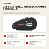 ProReset Oasis Softshell-Hyperbarkammer mit 4 Merkmalen: Relax-Sessel mit 3 Positionen, Zwei Größen: Oasis 180 oder Oasis 230, Druckwahlventil mit 4 Stufen, Große doppellagige Fenster