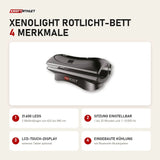 ProReset XenoLight Rotlicht-Bett mit 4 Merkmalen: 21.600 LEDs, Sitzung einstellbar, LCD-Touch-Display, Eingebaute Kühlung