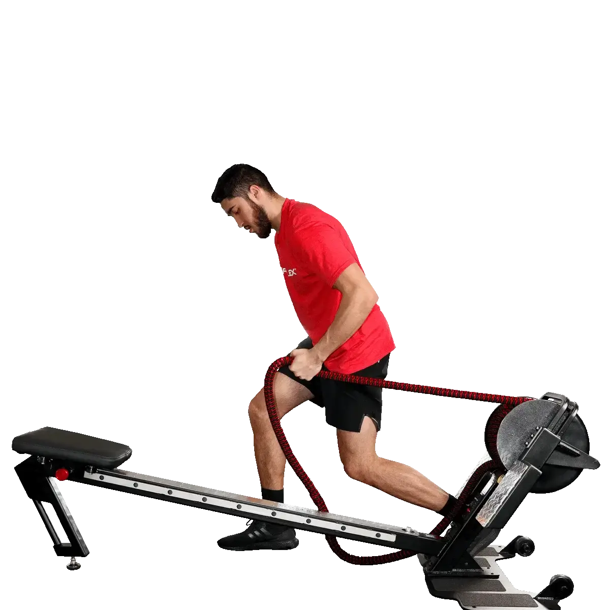 RX3200 Endless Rope Rowing Machine - Ganzkörper Rudertraining – Kraftathlet