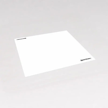SportCom Flexi-Roll Mattenfläche für Boxringe in Weiß, größere Variante, Schrägansicht
