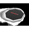SportCom Flexi-Roll Ringermatte von Dollamur, Variante 4 cm: achteckige schwarze Mattenfläche, freigestellt