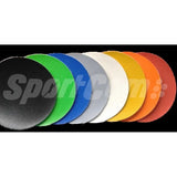 SportCom Flexi-Wall Wandschutz von Dollamur, Farbmuster aller verfügbaren Farben nebeneinander