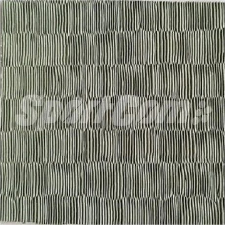 SportCom Judo-Tatami Reisstroh 1 × 1 m, 5 cm, rutschfeste Unterseite, Detail der grau-schwarzen Oberflächenstruktur