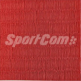 SportCom Judo-Tatami Reisstroh 1 × 1 m, 5 cm, rutschfeste Unterseite, Variante 2 × 1 m: Detail der roten Oberflächenstruktur