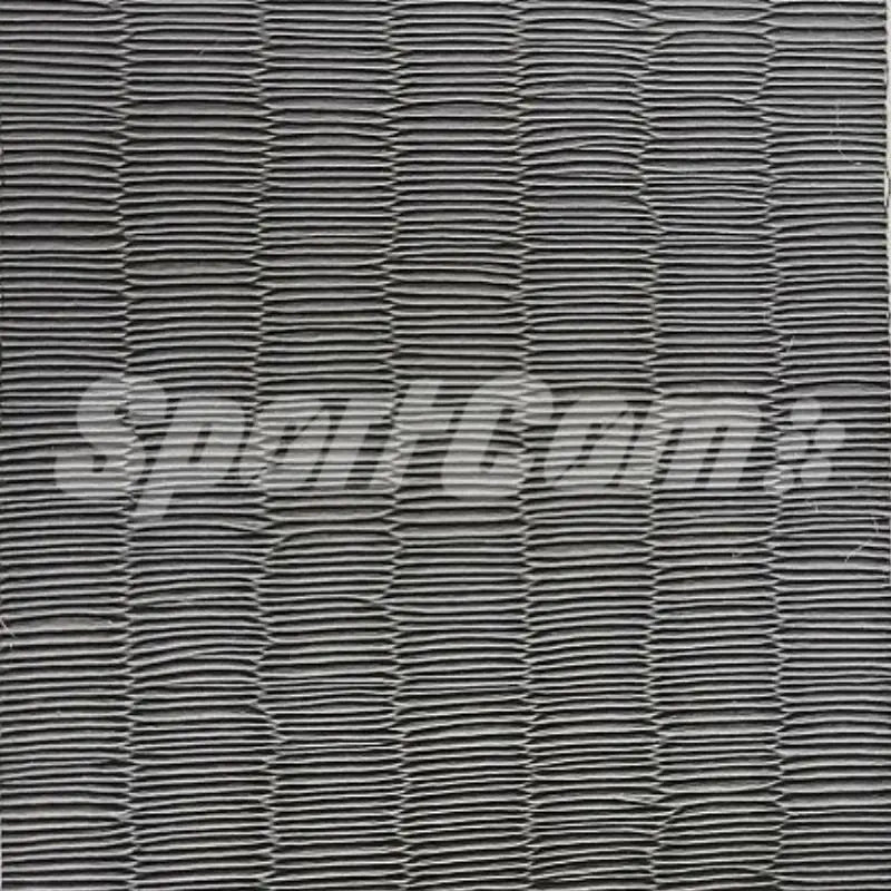 SportCom Judo-Tatami Reisstroh 1 × 1 m, 5 cm, rutschfeste Unterseite, Detail der grauen Reisstroh-Struktur