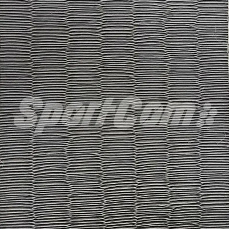 SportCom Judo-Tatami Reisstroh 1 × 1 m, 5 cm, rutschfeste Unterseite, Detail der grauen Reisstroh-Struktur