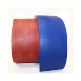 SportCom Matten-Klebeband für Flexi-Roll, rote und blaue Rolle nebeneinander, Seitenansicht