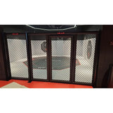 SportCom MMA-Paneel mit Tür als Käfigfront mit Tür vor weißer Innenfläche
