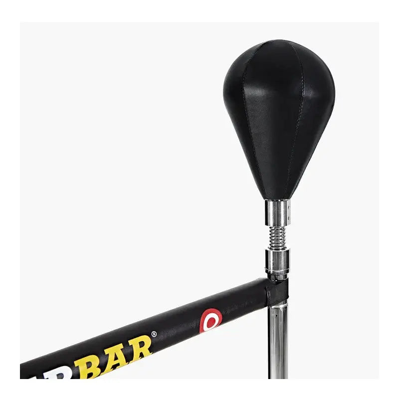 SportCom Sparbar-Reflextrainingsstation freistehend, Detail von Feder und Punchingball oben