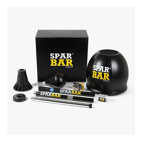 SportCom Sparbar-Reflextrainingsstation freistehend, Lieferumfang mit Karton, Standfuß und Einzelteilen