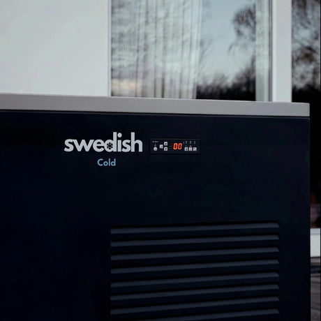 Swedish Cold Generation 5 Eisbad, Detail des Displays am Gehäuse