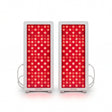 Swedish Cold Rotlicht-Panel x2: Zwei Rotlicht-Panels nebeneinander in der Vorderansicht