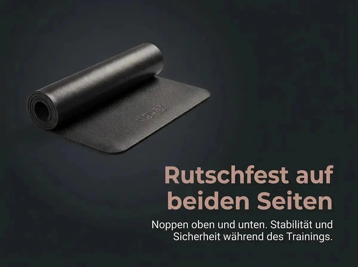 tiguar Deluxe Mat – Premium-Trainingsmatte (180 × 60 × 1,8 cm) tiguar Mats
