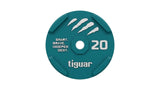 tiguar color bumper plate 20 kg