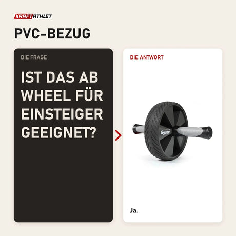 Frage und Antwort zu tiguar AB Wheel Bauchroller: Ist das AB Wheel für Einsteiger geeignet?