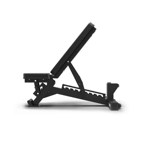 tiguar Adjustable Training Bench verstellbare Hantelbank in der Seitenansicht mit Verstellleiste