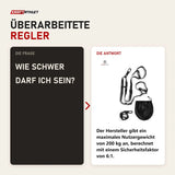 Frage und Antwort zu tiguar Alfa One Black Schlingentrainer: Wie schwer darf ich sein?