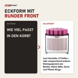 Frage und Antwort zu tiguar Brave Line Aufbewahrungskorb: Wie viel passt in den Korb?