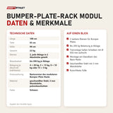 Technische Daten und Merkmale von tiguar Bumper-Plate-Rack Modul als Tabelle