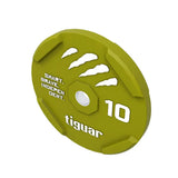 tiguar color rubber bumper plate 10 kg