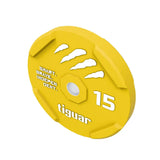 tiguar color rubber bumper plate 15 kg