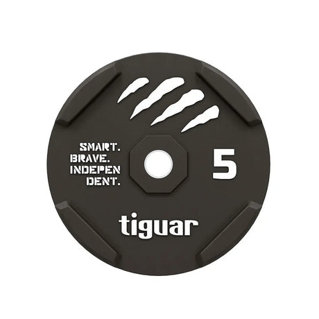 tiguar color rubber bumper plate 5 kg