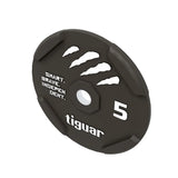 tiguar color rubber bumper plate 5 kg