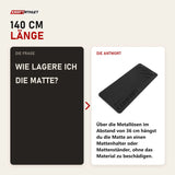Frage und Antwort zu tiguar Comfort Matte V2 140 cm: Wie lagere ich die Matte?