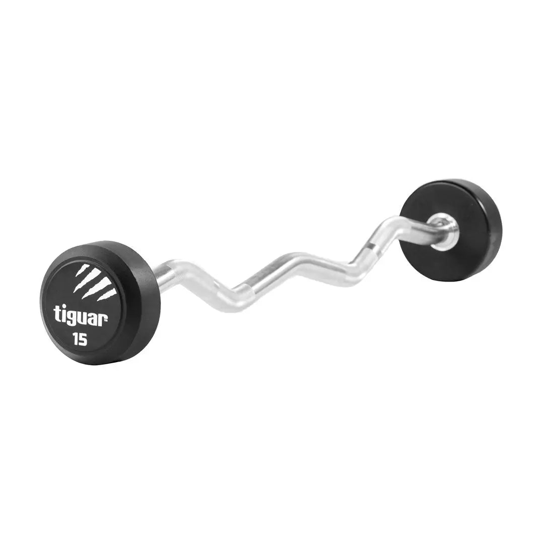 tiguar curl PU barbell 15 kg