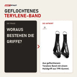 Frage und Antwort zu tiguar Gummigriffe für Kabelzug: Woraus bestehen die Griffe?