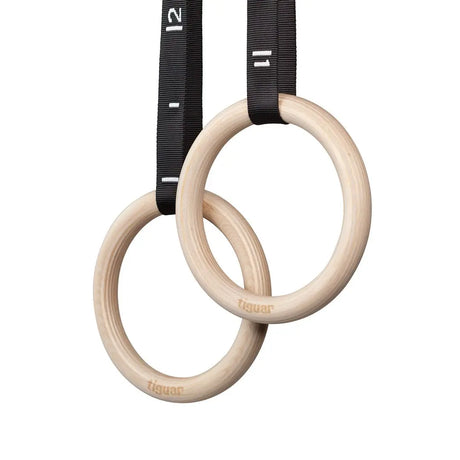 tiguar gymnastic rings with straps