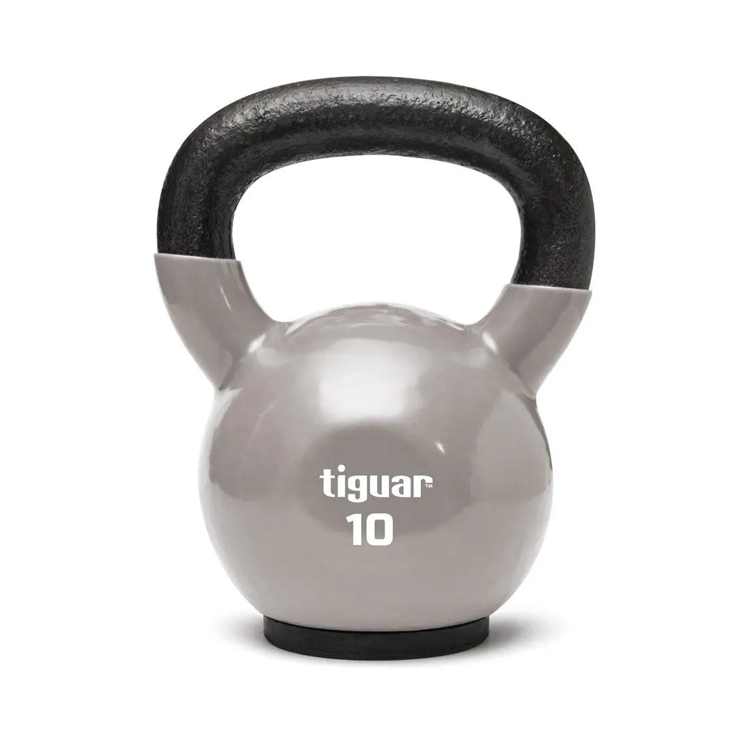 tiguar kettlebell 10 kg (light grey)