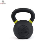 tiguar Kettlebell RAW 32 kg V2, Variante 32 kg, Frontansicht mit farbiger Markierung am Griff