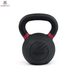 tiguar Kettlebell RAW 32 kg V2, Variante 40 kg, Frontansicht mit farbiger Markierung am Griff