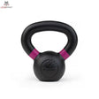 tiguar Kettlebell RAW 32 kg V2, Variante 4 kg, Frontansicht mit farbiger Markierung am Griff