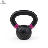 tiguar Kettlebell RAW 32 kg V2, Variante 4 kg, Frontansicht mit farbiger Markierung am Griff