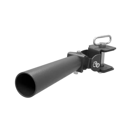 tiguar Landmine-Adapter drehbar für Half Rack, Blick in die Hülse mit Drehgelenk