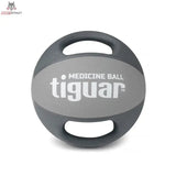 tiguar medicine ball dual grip handles 10 kg